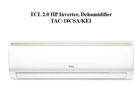TCL 2.0 HP Inverter, Dehumidifier TAC-18CSA/KEI