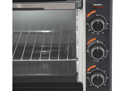 Tekno TKO52B 52 Liters Convection Oven and Rotisserie