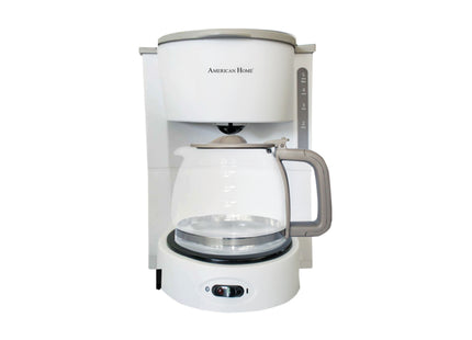 American Home ACM-M0819 0.8 Liters Coffee Maker – White