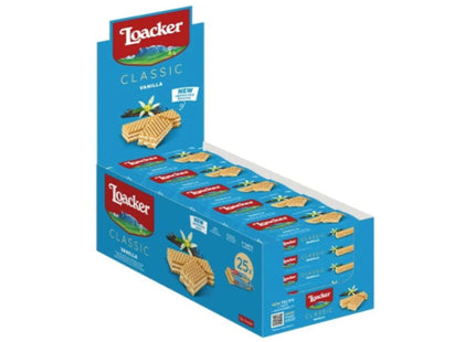 Loacker Vanilla Cream Wafer 45g x 25