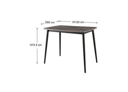Aubrey 4 Seater Dining Table