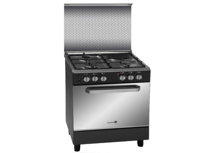 Fujidenzo 60 cm Cooking Range, 3 Gas + 1 Electric, Gas Oven, Rotisserie FGR 6631VTRMB
