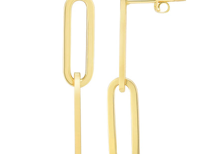 18k GOLD EARRINGS 2.15 GRAMS