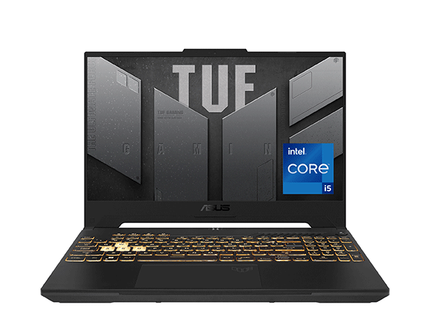 ASUS TUF Gaming F15 Intel Core i5-12500H Processor, 16GB RAM, 512GB SSD, NVIDIA RTX 3050 4GB GDDR6, 15.6" FHD Display, Windows 11 Home, 1 Year Warranty | FX507ZC4-HN083W