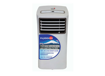 Fujidenzo 1.0 Hp Portable Aircon with Air Purifying Filters PAC-100AIG