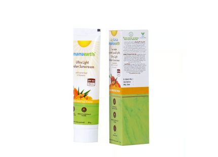 Mamaearth Ultra Light Indian Sunscreen 25 ml