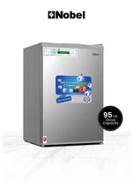 95L Gross / 69L Net Capacity NR110S Silver Nobel Refrigerator