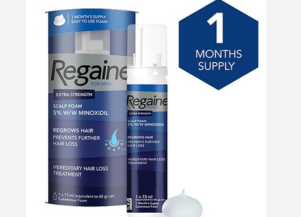 Regaine for Men Foam 5% Minoxidil 73ml