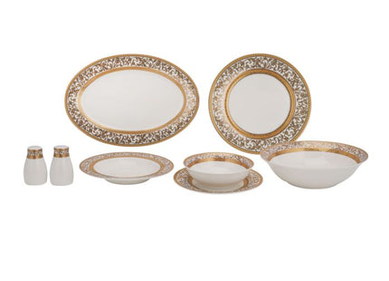 Premium Bone China Dinner Set, 28 Pcs Set