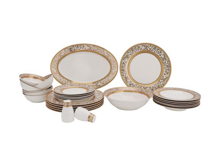 Premium Bone China Dinner Set, 28 Pcs Set