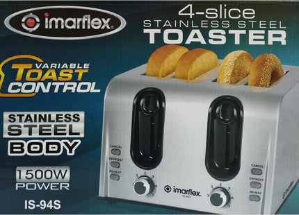 Imarflex IS-94S 4-slice Pop-up Toaster