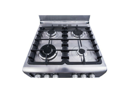Fujidenzo 60 cm Cooking Range, 4 Gas Burner, Rotisserie, Cast Iron FGR 6640 VTRCMB