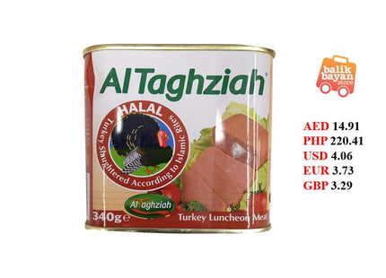 Al Taghaziah Luncheon Turkey, 340 gm