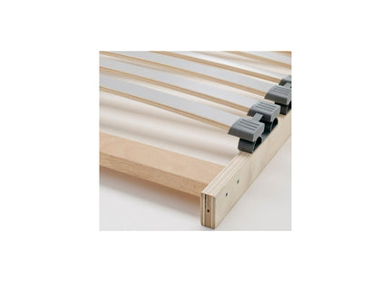 BJÖRKSNÄS Bed frame, birch/Lönset, 150x200 cm (59x78 3/4 ")