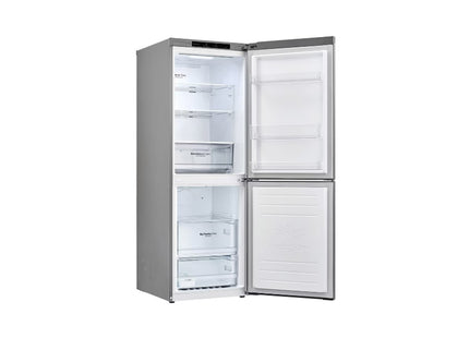 LG 11.8 cu. ft. 2-Door Bottom Freezer Platinum Silver FINISH Refrigerator with Smart Inverter Compressor