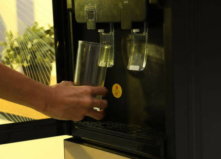 Geepas GWD8363N Water Dispenser with Refrigerator